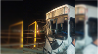 Abşeronda avtobusla minik maşını toqquşub, sürücü ölüb - FOTO 