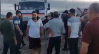 Separatçılar sülhməramlıların yük maşınlarını Ağdama buraxmırlar - VİDEO 