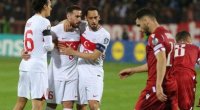 Türkiyə - Ermənistan matçı heç-heçə bitdi - VİDEO 