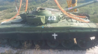 Albert Aqarunovun məhv etdiyi tank Şuşanın girişindən GÖTÜRÜLDÜ - FOTO 