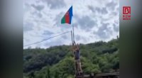 Sərsəng su anbarına bayrağımız SANCILDI - VİDEO