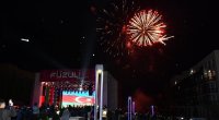 Füzulidəki bayram konserti atəşfəşanlıqla BİTDİ - YENİLƏNİB - FOTO/VİDEO 