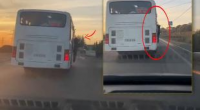 Bakıda avtobus sürücüsü sərnişinlərin həyatını təhlükəyə ATDI – VİDEO 