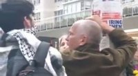 Nyu Yorkda Fələstin tərəfdarı olan fəalla polis arasında qarşıdurma OLUB - VİDEO 