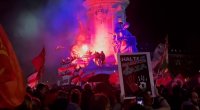 Parisdə SON VƏZİYYƏT: İnsanlar Fələstinə dəstək aksiyası keçirirlər - VİDEO 