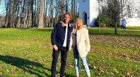 Maksim Qalkin həyat yoldaşı Alla Puqaçova ilə Latviyadan paylaşım etdi - FOTO