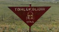 İşğaldan azad edilən ərazilərdə 13 mindən çox mina aşkarlanıb - RƏSMİ