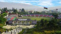 Jurnalistlərimiz Xankəndi stadionunda futbol oynadılar - FOTO/VİDEO