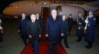 Tacikistan Prezidenti Azərbaycanda işgüzar səfərdədir - FOTO