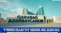 Özbəkistan telekanalında Bakı haqqında veriliş yayımlandı - FOTO 