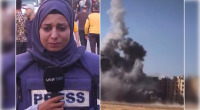 TRT müxbirinin evi canlı yayım zamanı bombalandı - VİDEO