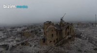 Rusiya Donetsk yaxınlığındakı Marinka şəhərinin görüntülərini paylaşdı – VİDEO  