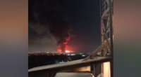 Sankt-Peterburqda yanan anbara 212,5 milyon manat ziyan dəyib - VİDEO