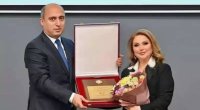 Prezidentin fəxri diplomu Mələkxanım Eyubovaya təqdim edildi - FOTO