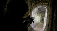 İsrail ordusu HƏMAS-ın sərhəddə yerləşən tunelini DAĞITDI - VİDEO