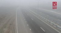 Bakı-Ələt-Qazax-Gürcüstan yolunda duman müşahidə edilir – VİDEO  