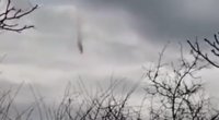 Luqanskda vurulan Rusiya qırıcısının görüntüləri - VİDEO