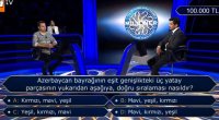 “Kim milyoner olmak ister” verilişində iştirakçıya Azərbaycan bayrağı ilə bağlı sual verildi - VİDEO