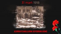 31 mart - Azərbaycanlıların Soyqırımı Günüdür