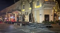 Fəvvarələr Meydanında qanunsuz tikintinin qarşısı alınıb - FOTO/VİDEO