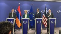 Brüsseldə ABŞ-Aİ-Ermənistan görüşü BAŞLADI - VİDEO
