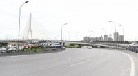 NİİM: Heydər Əliyev prospektində qəza səbəbindən bağlanan yol açılıb