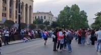 Tbilisidə etirazlar yenidən BAŞLAYIB - VİDEO 