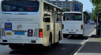 Saray qəsəbəsində avtobus problemi yaşanır - VİDEO