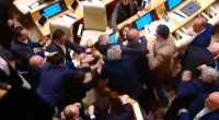 Gürcüstan parlamentində deputatlar arasında növbəti DAVA – VİDEO  