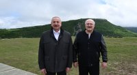 İlham Əliyev və Aleksandr Lukaşenko Cıdır düzündə - FOTO/VİDEO