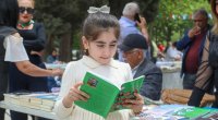 III Türk Dünyası Ədəbiyyat və Kitab Festivalında balaca uşaqlar - FOTO