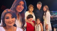 Nazpəri oğlu və gəlini ilə şam yeməyində - FOTO/VİDEO