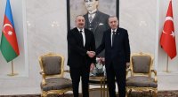Azərbaycan və Türkiyə prezidentləri Ankaranın Esenboğa Hava Limanında GÖRÜŞDÜLƏR - FOTO