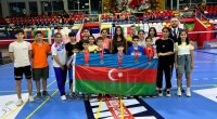 Badmintonçularımız Serbiyada 4 medal qazandılar