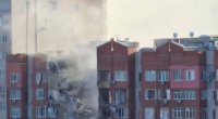 Ruslar Dneprdə yaşayış binasını raketlə VURDULAR - FOTO/VİDEO 