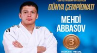 Cüdoçumuz dünya çempionatında bürünc medal QAZANDI