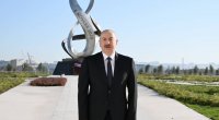 Prezident Bakıda Zəfər parkının açılışında - FOTO/VİDEO