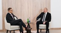 İlham Əliyev finlandiyalı həmkarı ilə GÖRÜŞDÜ - VİDEO