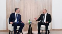 Prezident Vuçiçlə GÖRÜŞDÜ - FOTO/VİDEO