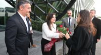 Albaniya Parlamentinin sədri Azərbaycana gəldi – FOTO 