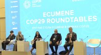 Leyla Əliyeva COP29-da “Ecumene” Qlobal Forumunun plenar iclasında iştirak edib - FOTO