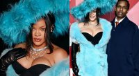 Rihanna sevgilisi ilə qırmızı xalçada – FOTO/VİDEO