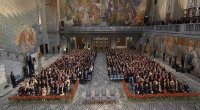 Nobel mükafatı laureatlara təqdim edildi - FOTO