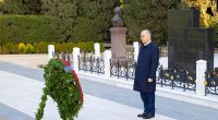Əli Nağıyev Ulu Öndərin məzarını ziyarət etdi - FOTO/VİDEO