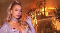 Paris Hilton yanan evinin son halını paylaşdı – VİDEO