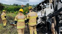 Braziliyada avtobusla yük maşını toqquşdu: 12 ölü