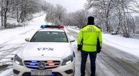 Yol polisi qarlı hava ilə bağlı MÜRACİƏT ETDİ