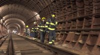 Bakı metrosunda şərti yanğın “söndürüldü”, təxliyə olunanlara “ilkin yardım göstərildi” - FOTO