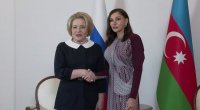 Mehriban Əliyeva Valentina Matviyenko ilə görüşdü - VİDEO
