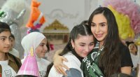 Leyla Əliyeva Qubada şəhid övladları ilə birgə Novruz şənliyində İŞTİRAK ETDİ - FOTO